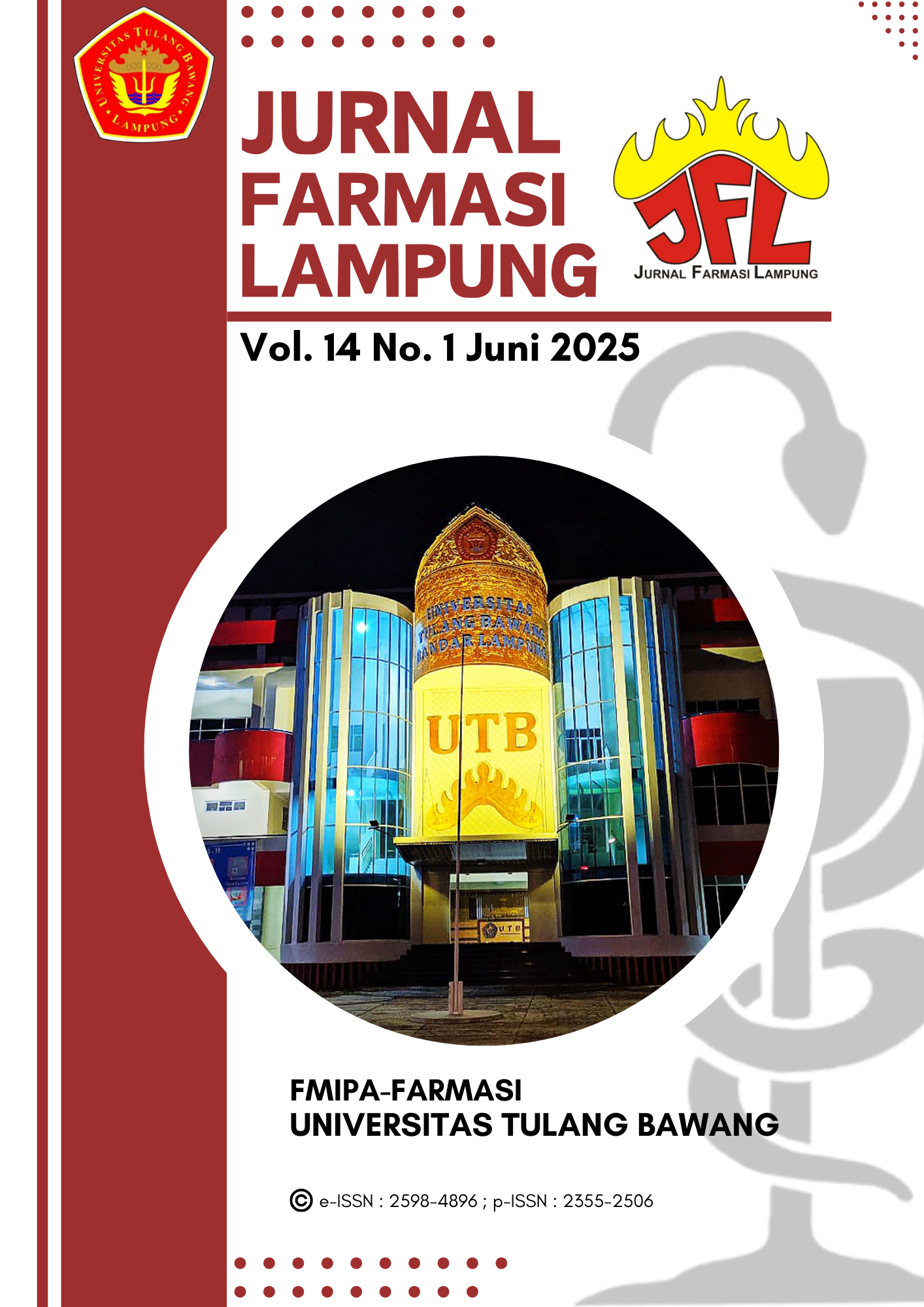					View Vol. 14 No. 1 (2025): JFL : Jurnal Farmasi Lampung
				