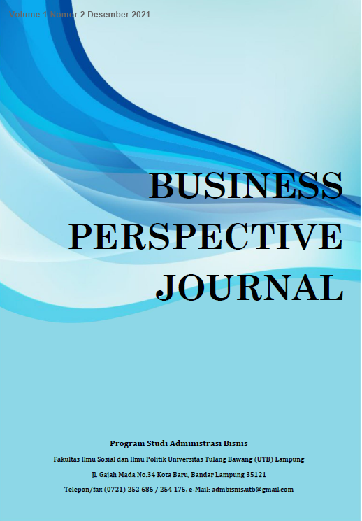 					View Vol. 1 No. 2 (2021): Business Perspective Journal
				